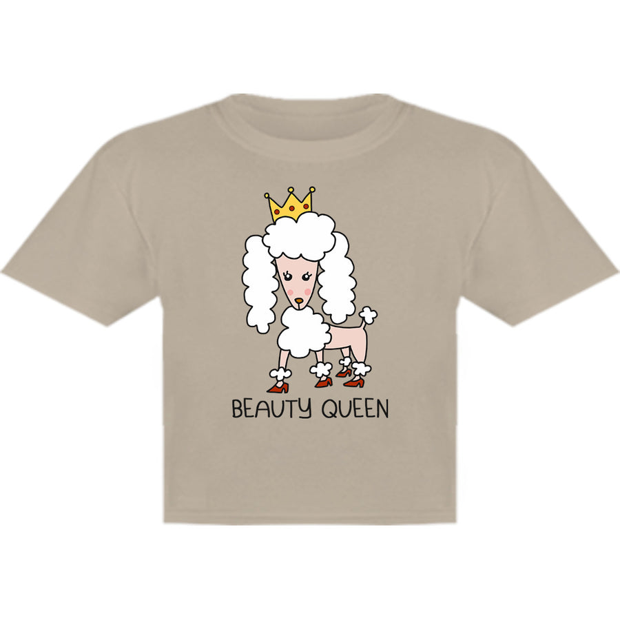 Poodle Beauty Queen - Youth & Infant Tee - Graphic Tees Australia