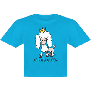 Poodle Beauty Queen - Youth & Infant Tee - Graphic Tees Australia