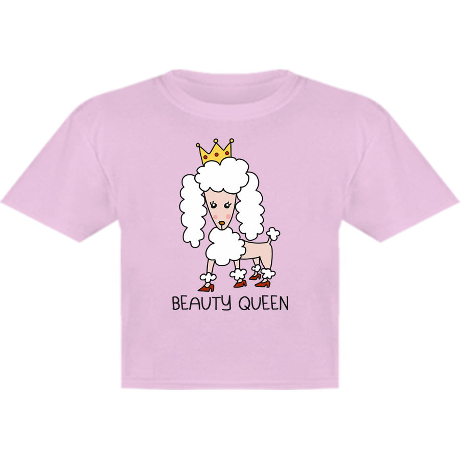 Poodle Beauty Queen - Youth & Infant Tee - Graphic Tees Australia