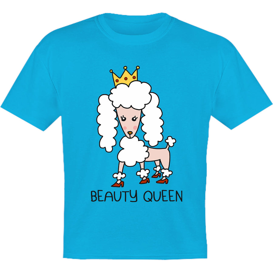 Poodle Beauty Queen - Youth & Infant Tee - Graphic Tees Australia