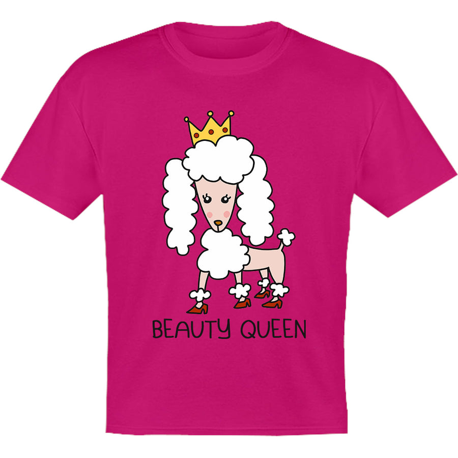 Poodle Beauty Queen - Youth & Infant Tee - Graphic Tees Australia