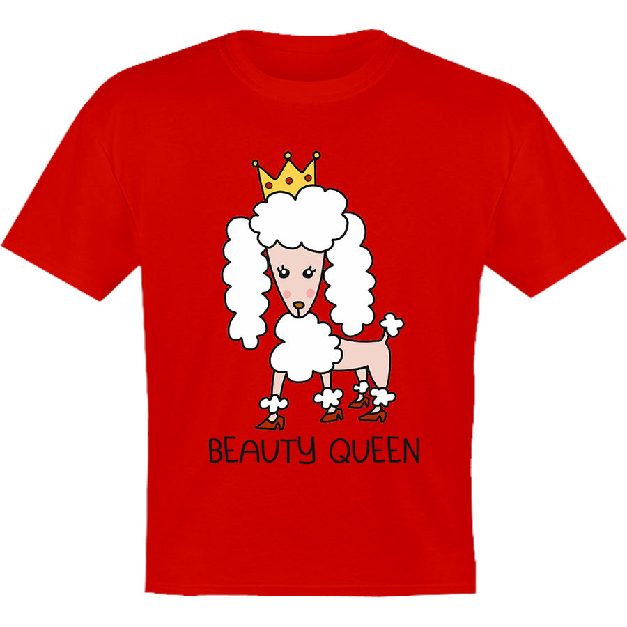 Poodle Beauty Queen - Youth & Infant Tee - Graphic Tees Australia