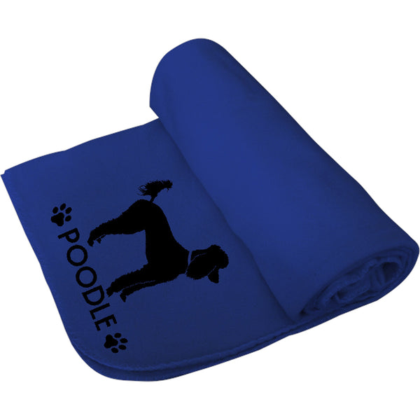 Poodle - Polar Fleece Blanket - Graphic Tees Australia