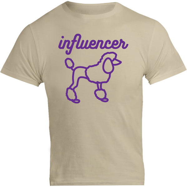 Poodle Influencer - Unisex Tee - Graphic Tees Australia