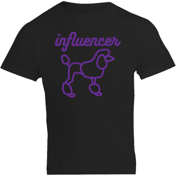 Poodle Influencer - Unisex Tee - Graphic Tees Australia