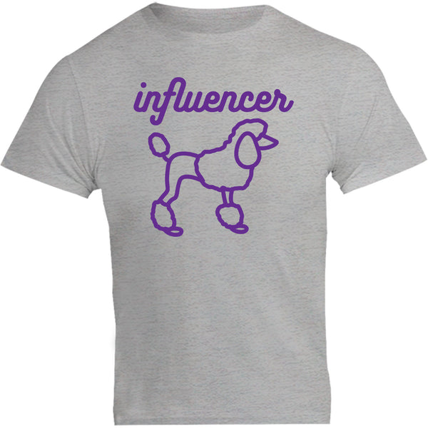 Poodle Influencer - Unisex Tee - Graphic Tees Australia