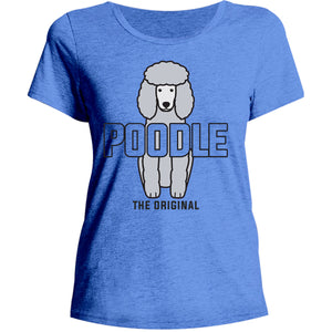 Poodle The Original - Ladies Relaxed Fit Tee - Graphic Tees Australia