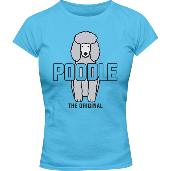 Poodle The Original - Ladies Slim Fit Tee - Graphic Tees Australia