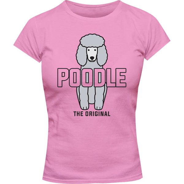 Poodle The Original - Ladies Slim Fit Tee - Graphic Tees Australia