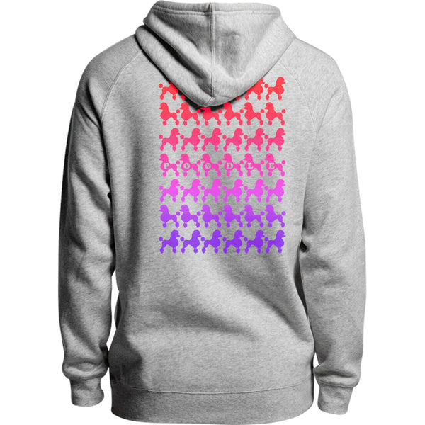 Poodles Silhouette - Unisex Hoodie - Plus Size