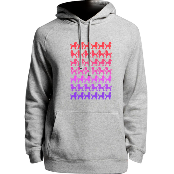 Poodles Silhouette - Unisex Hoodie - Plus Size