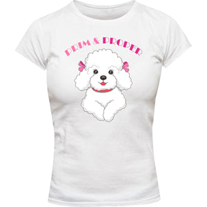 Prim & Proper - Ladies Slim Fit Tee - Graphic Tees Australia