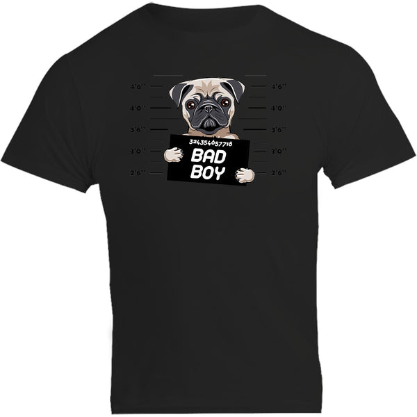 Pug Bad Boy - Unisex Tee - Plus Size