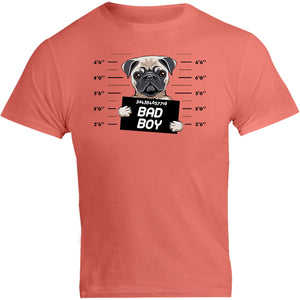 Pug Bad Boy - Unisex Tee - Graphic Tees Australia