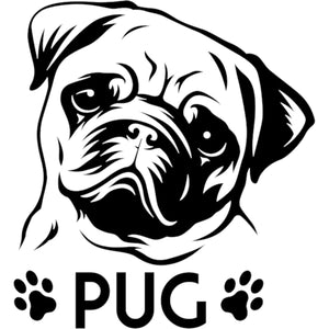 Pug - Polar Fleece Blanket - Graphic Tees Australia