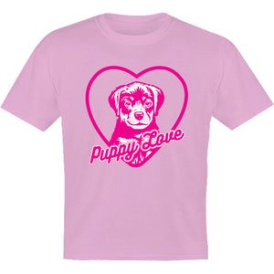 Puppy Love - Youth & Infant Tee - Graphic Tees Australia