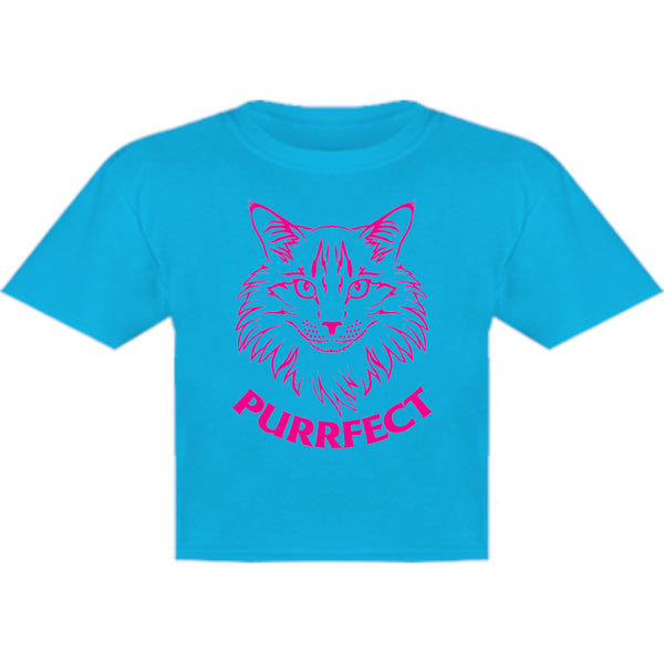 Purrfect - Youth & Infant Tee - Graphic Tees Australia