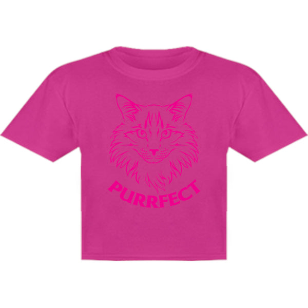 Purrfect - Youth & Infant Tee - Graphic Tees Australia