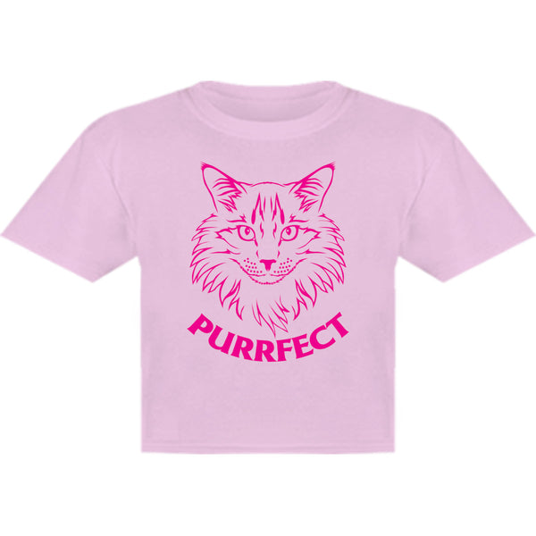 Purrfect - Youth & Infant Tee - Graphic Tees Australia