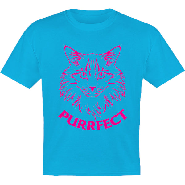 Purrfect - Youth & Infant Tee - Graphic Tees Australia