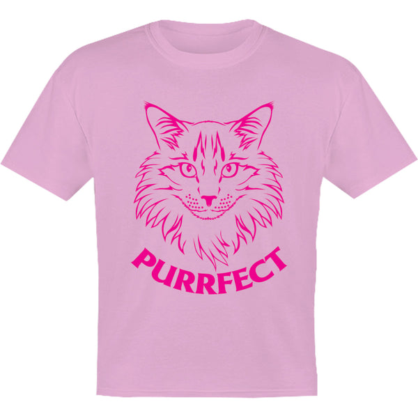 Purrfect - Youth & Infant Tee - Graphic Tees Australia