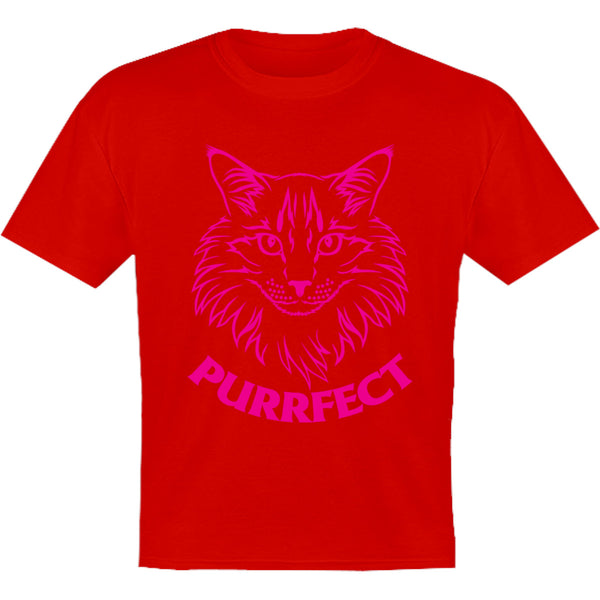 Purrfect - Youth & Infant Tee - Graphic Tees Australia