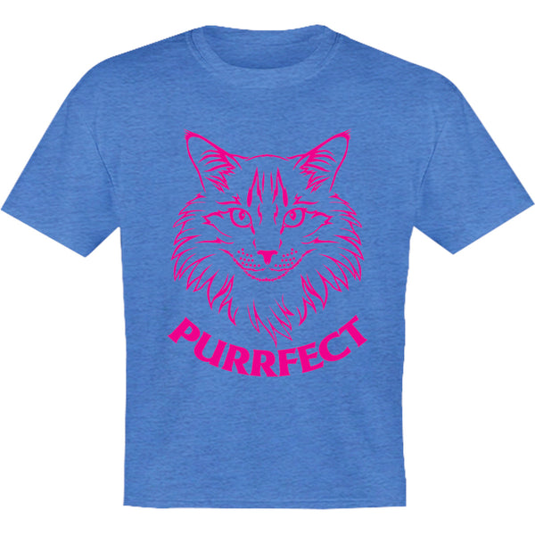 Purrfect - Youth & Infant Tee - Graphic Tees Australia