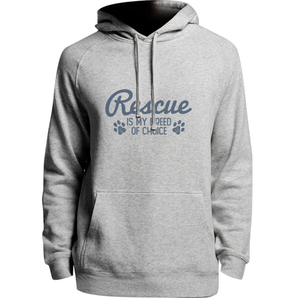 Rescue Is My Breed Of Choice - Unisex Hoodie - Plus Size - Graphic Tees Australia