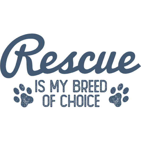 Rescue Is My Breed Of Choice - Unisex Hoodie - Plus Size - Graphic Tees Australia