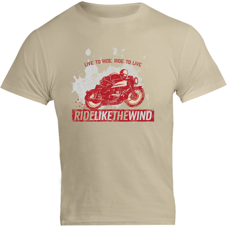 Ride Like The Wind - Unisex Tee - Graphic Tees Australia