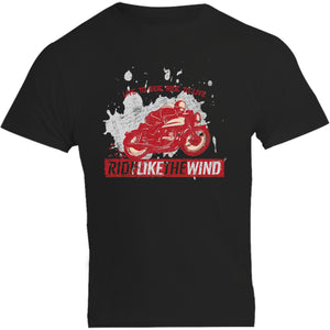 Ride Like The Wind - Unisex Tee - Graphic Tees Australia