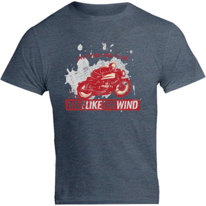 Ride Like The Wind - Unisex Tee - Graphic Tees Australia