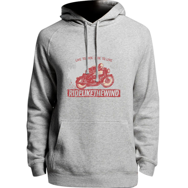 Ride Like The Wind - Unisex Hoodie - Plus Size