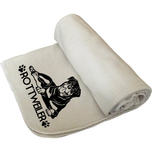 Rottweiler - Polar Fleece Blanket - Graphic Tees Australia