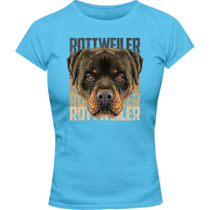 Rottweiler - Ladies Slim Fit Tee - Graphic Tees Australia