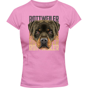 Rottweiler - Ladies Slim Fit Tee - Graphic Tees Australia