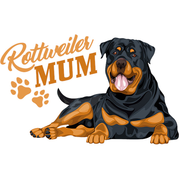 Rottweiler Mum - Unisex Tee - Graphic Tees Australia