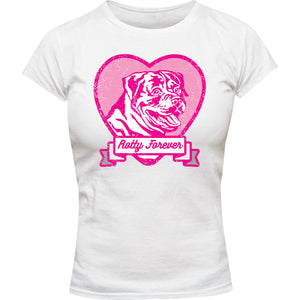 Rotty Forever - Ladies Slim Fit Tee - Graphic Tees Australia
