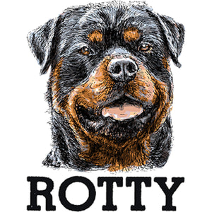 Rotty - Ladies Slim Fit Tee - Graphic Tees Australia