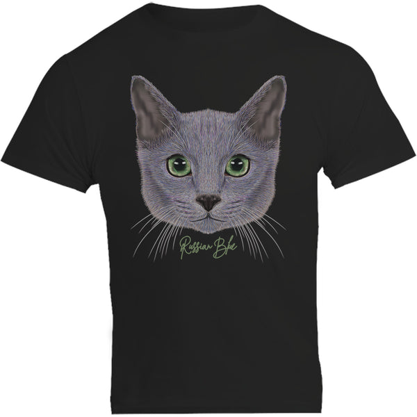 Russian Blue - Unisex Tee - Plus Size - Graphic Tees Australia