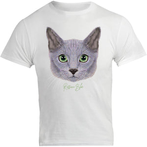 Russian Blue - Unisex Tee - Graphic Tees Australia