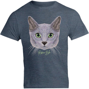 Russian Blue - Unisex Tee - Graphic Tees Australia