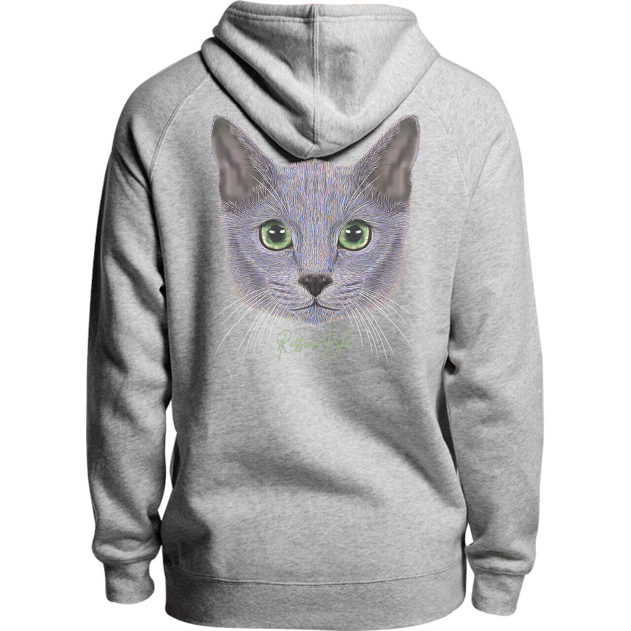 Russian Blue - Unisex Hoodie - Plus Size - Graphic Tees Australia