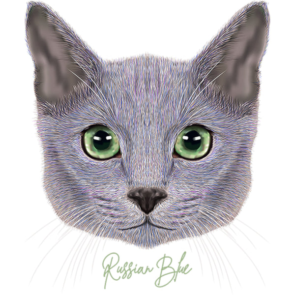 Russian Blue - Unisex Tee - Graphic Tees Australia