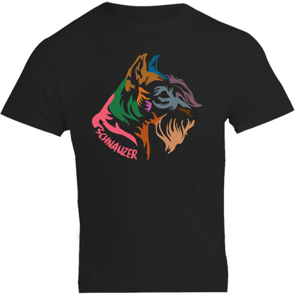 Schnauzer Colourful - Unisex Tee - Graphic Tees Australia