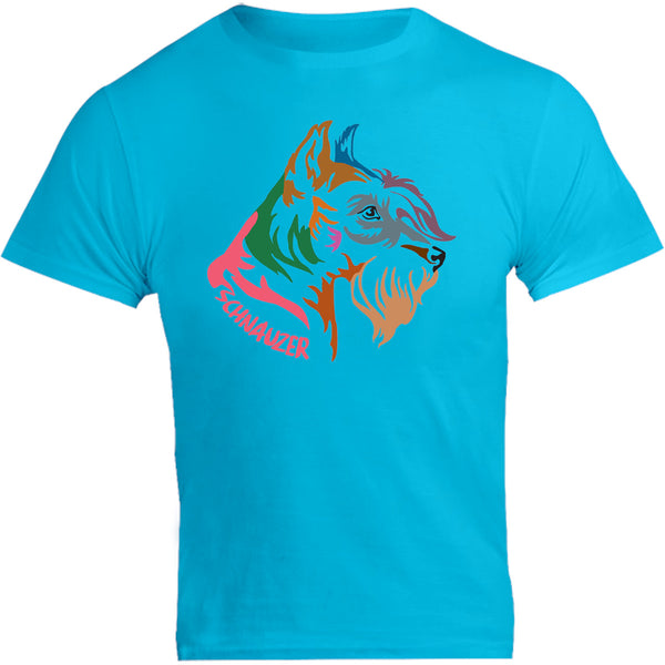 Schnauzer Colourful - Unisex Tee - Graphic Tees Australia