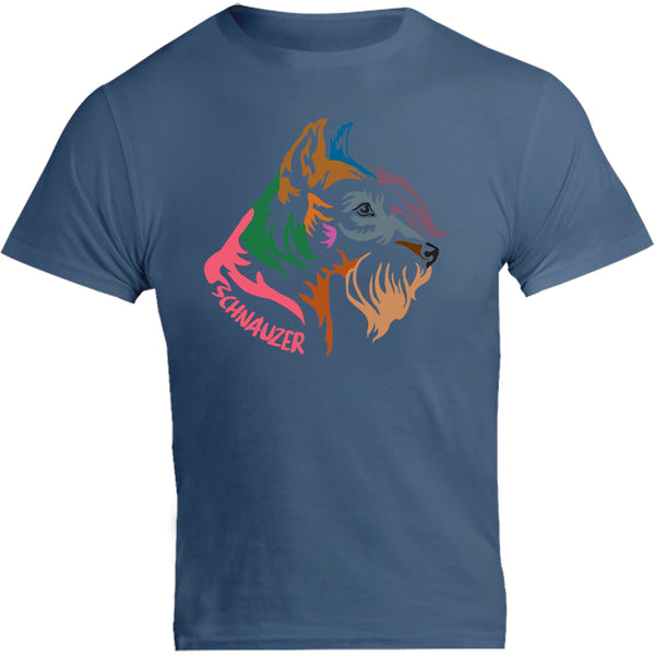 Schnauzer Colourful - Unisex Tee - Graphic Tees Australia