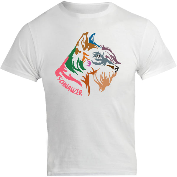 Schnauzer Colourful - Unisex Tee - Graphic Tees Australia