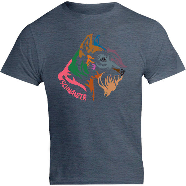 Schnauzer Colourful - Unisex Tee - Graphic Tees Australia