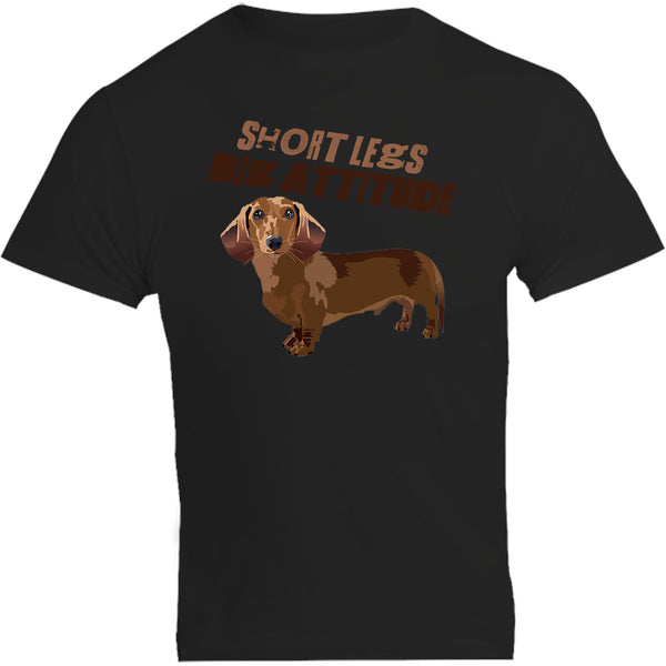 Short Legs Big Attitude - Unisex Tee - Plus Size